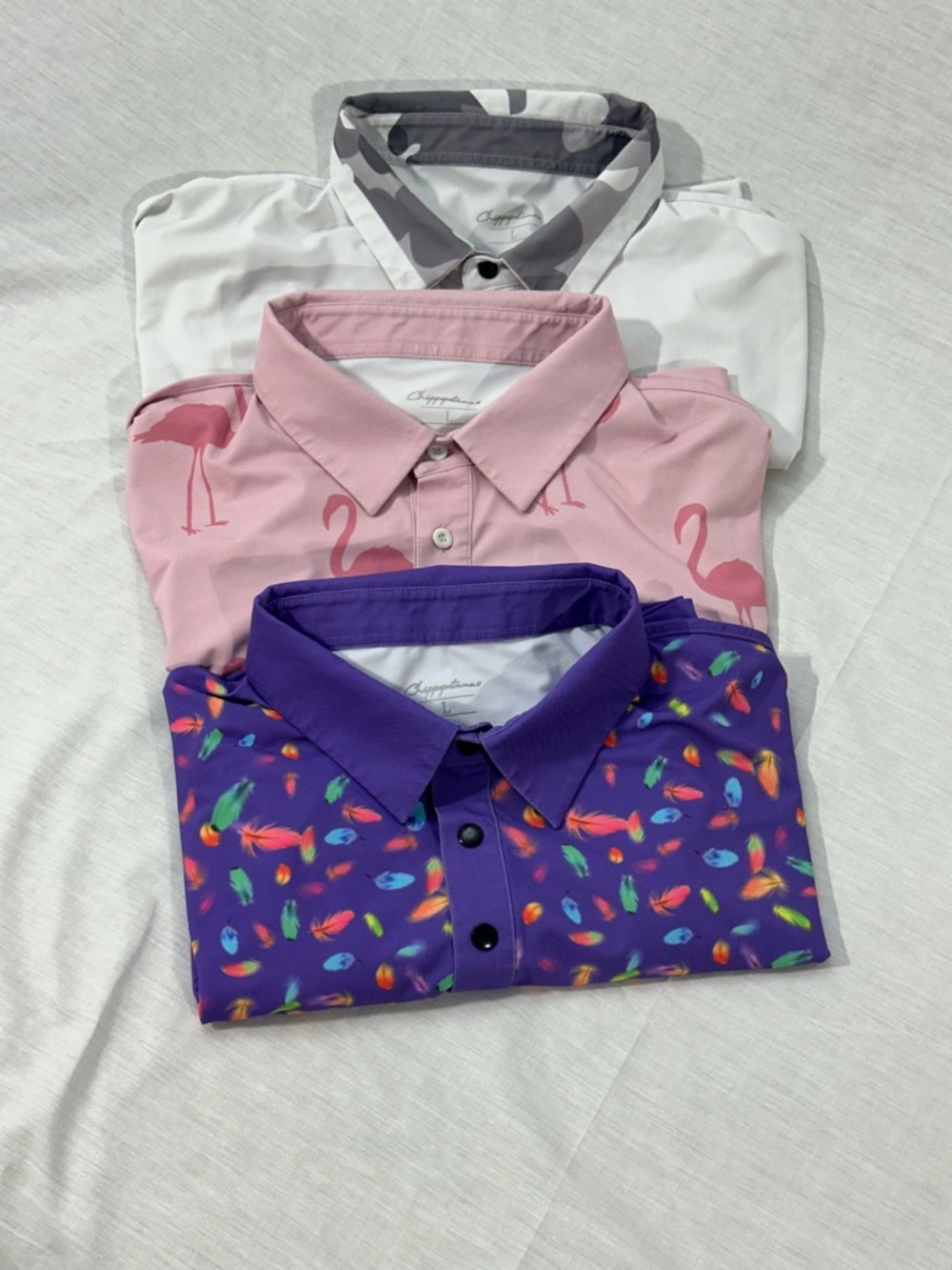 Bundle of three Chippopotamus Golf Polos